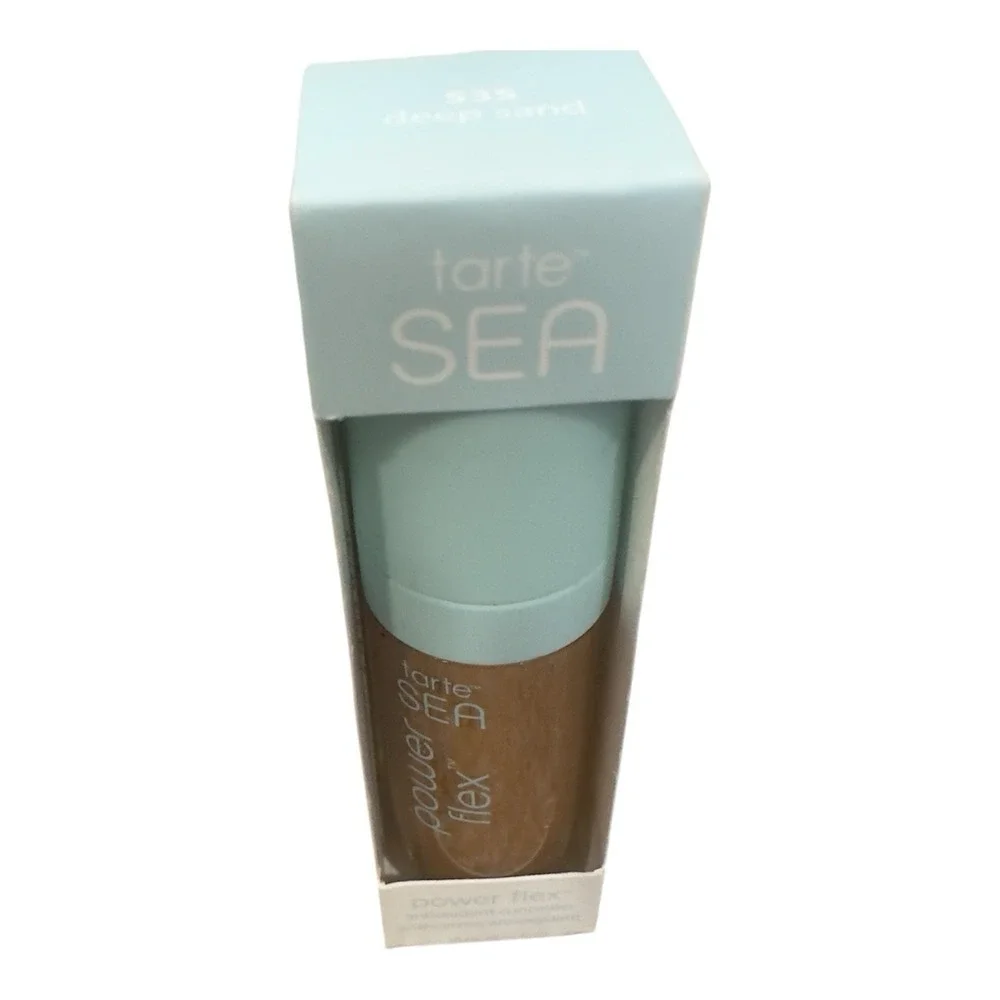 Tarte SEA Power Flex Concealer 53S Deep Sand Full Coverage Vegan Makeup 0.33oz